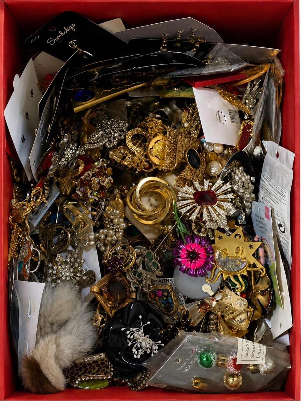 Huge 4 LB Vintage Modern Jewelry | Unsearched or Curated | Wearable Resale Bulk